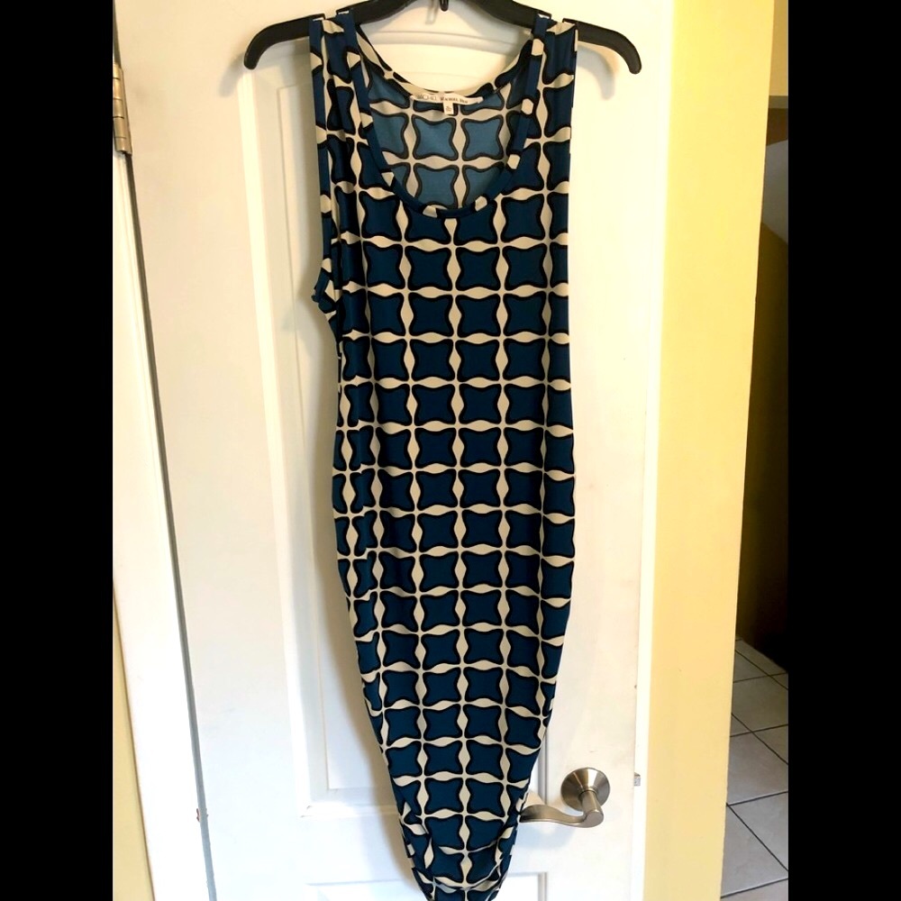 Rachel Roy Tank Dress w/Ruched Sides Sz XL